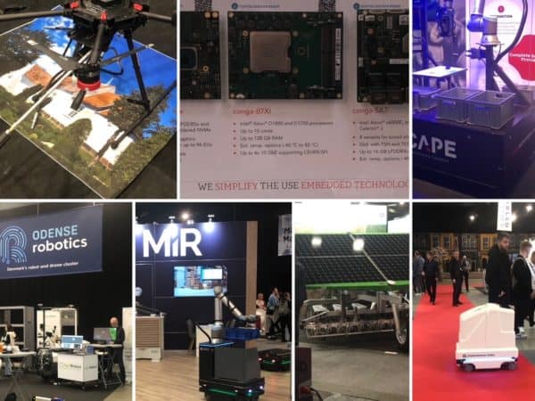 A few examples of drones and robotics in Denmark.