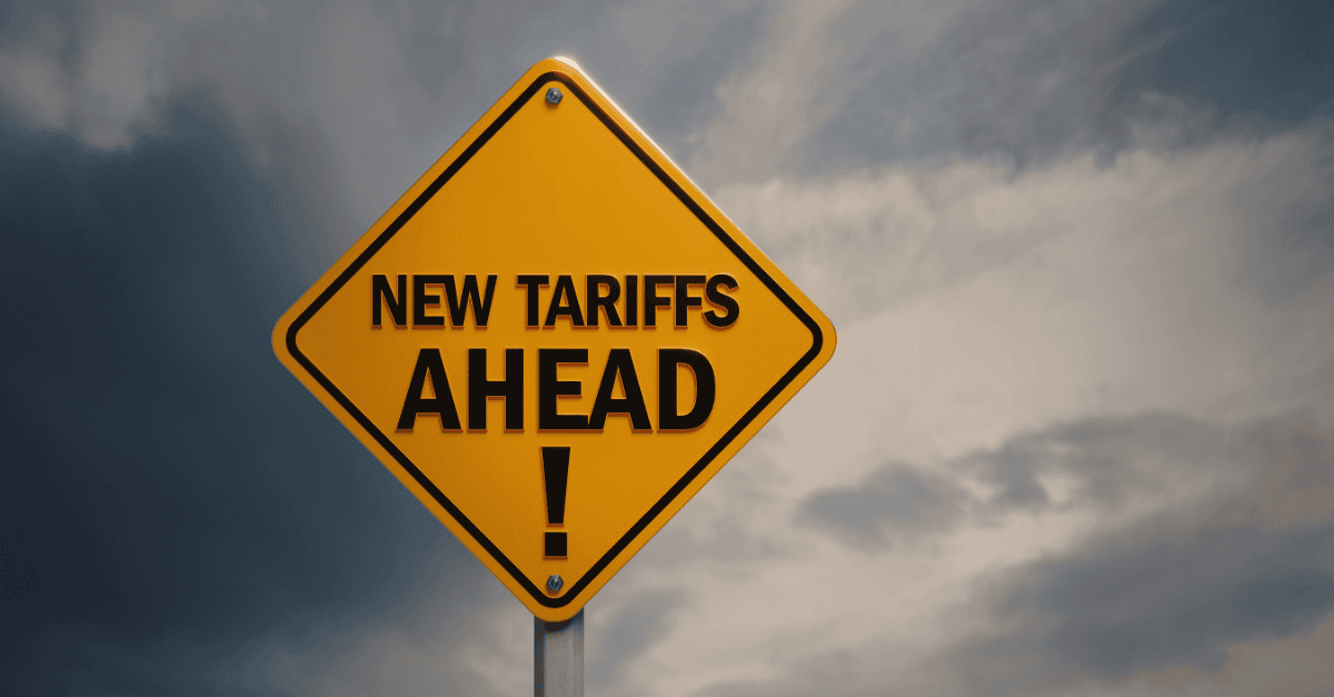 Kopi av podcast picture Tariffs are threatening the supply chains.