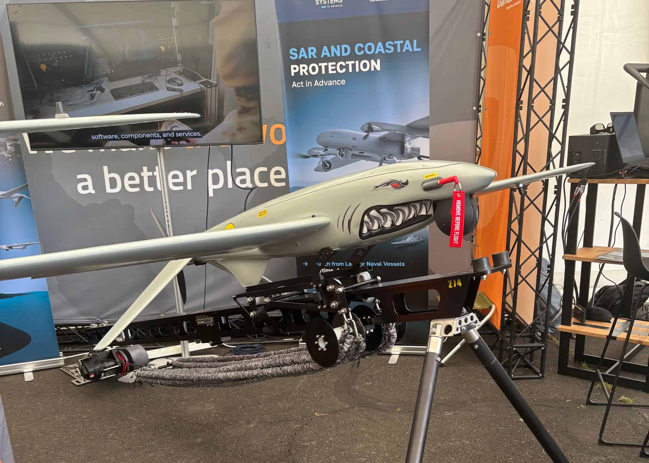 From the International Drone Show in Odense where CONFIDEE attended.