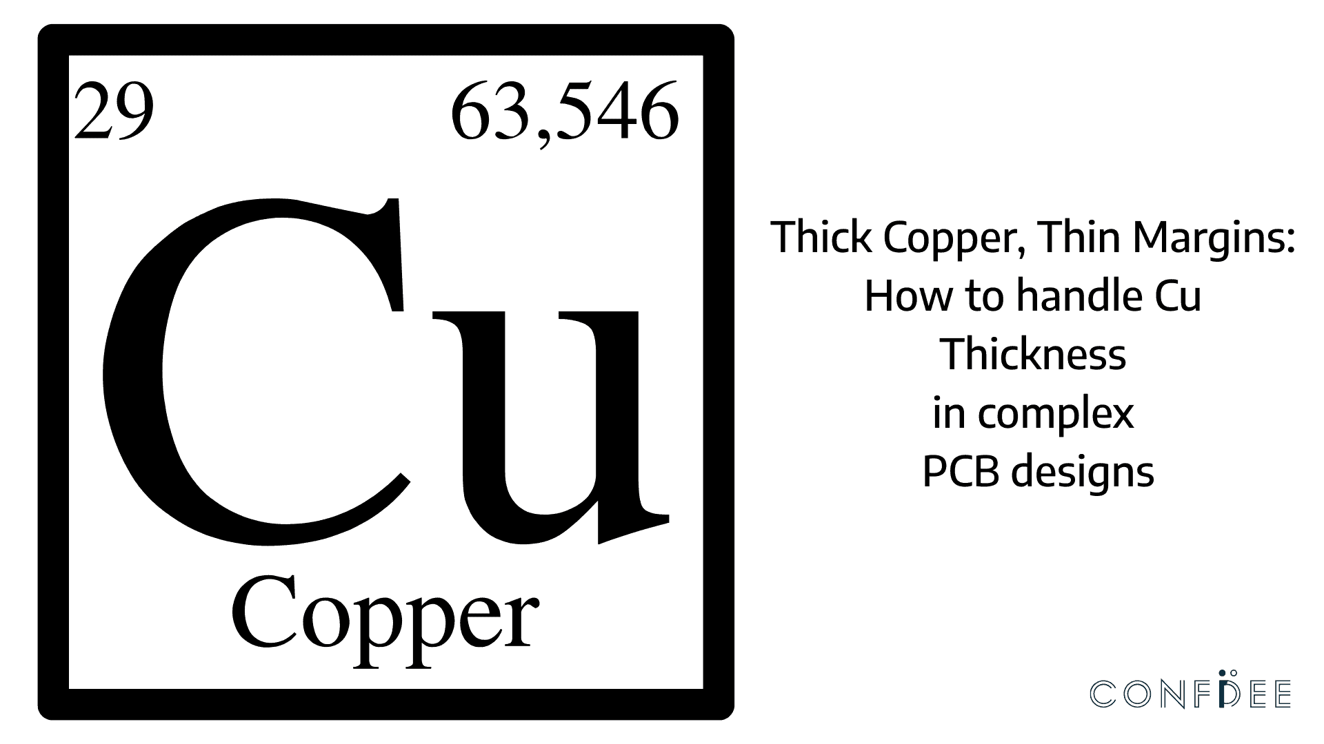 cu thickness - how to handøle it?