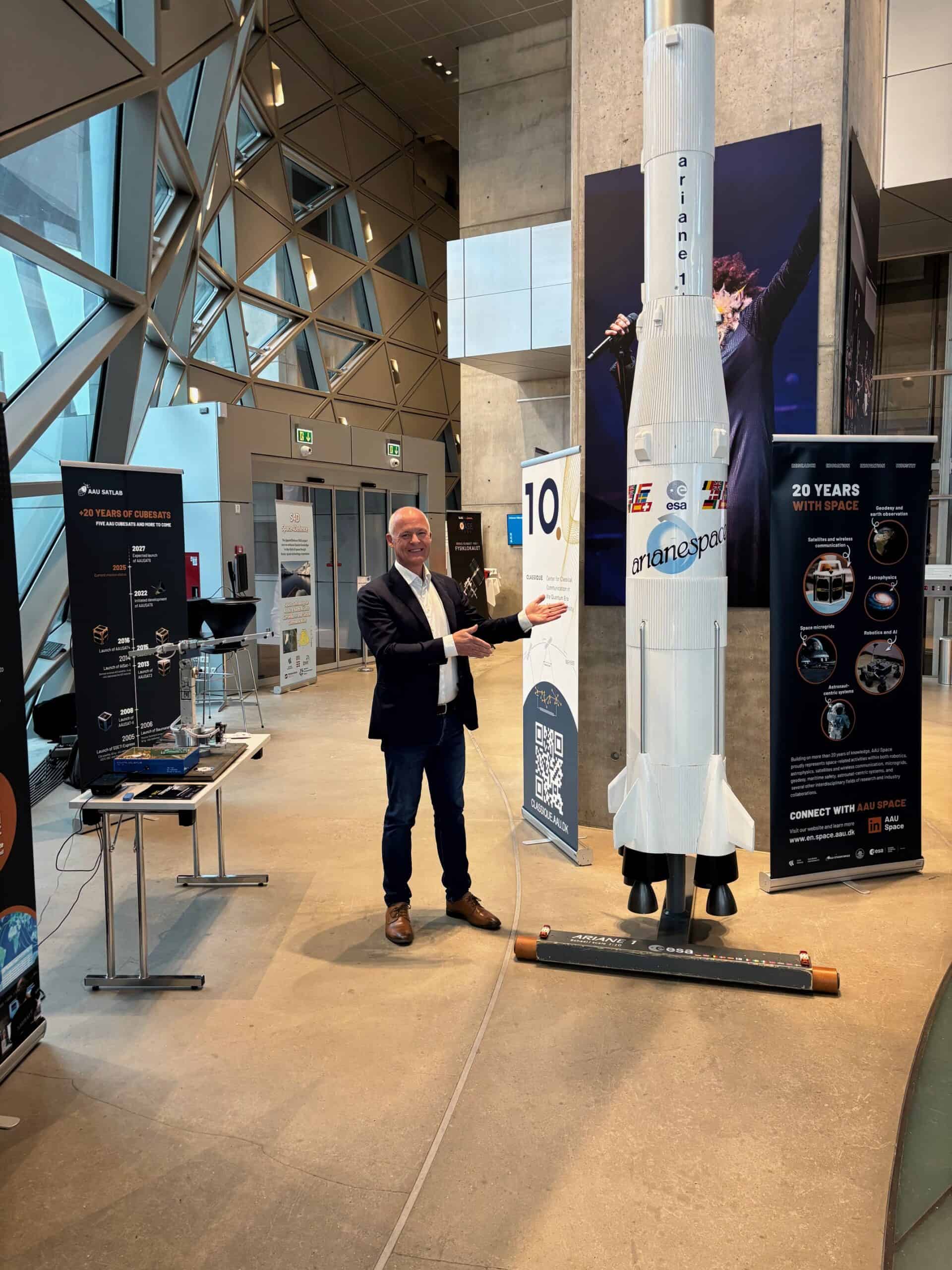 Torben Hajslund from Confidee at Space event